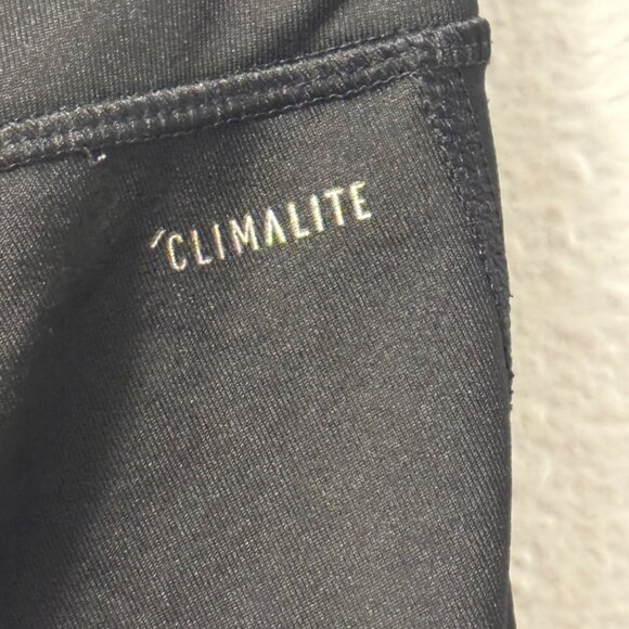 Adidas Womens Climalite Black Leggings Sz XL black women legging - Picture 6 of 12